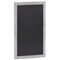 Canterbury 24&#x22; x 36&#x22; Wall Mount Magnetic Chalkboard Sign with Eraser, Hanging Wall Chalkboard Memo Board